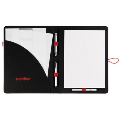 transotype Porte-bloc à dessin "senseBag", A4, noir