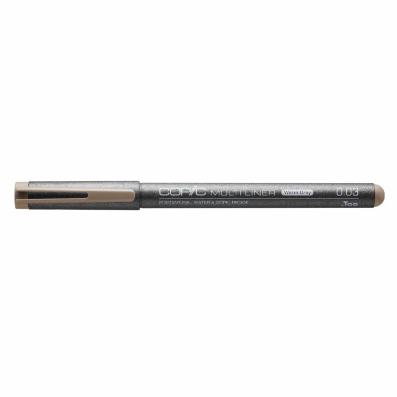Copic Multiliner, Warm Gray, 0.03 mm