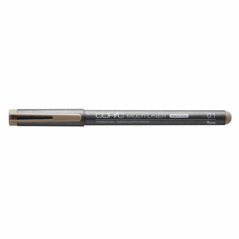 Copic Multiliner, Warm Gray, 0.1 mm