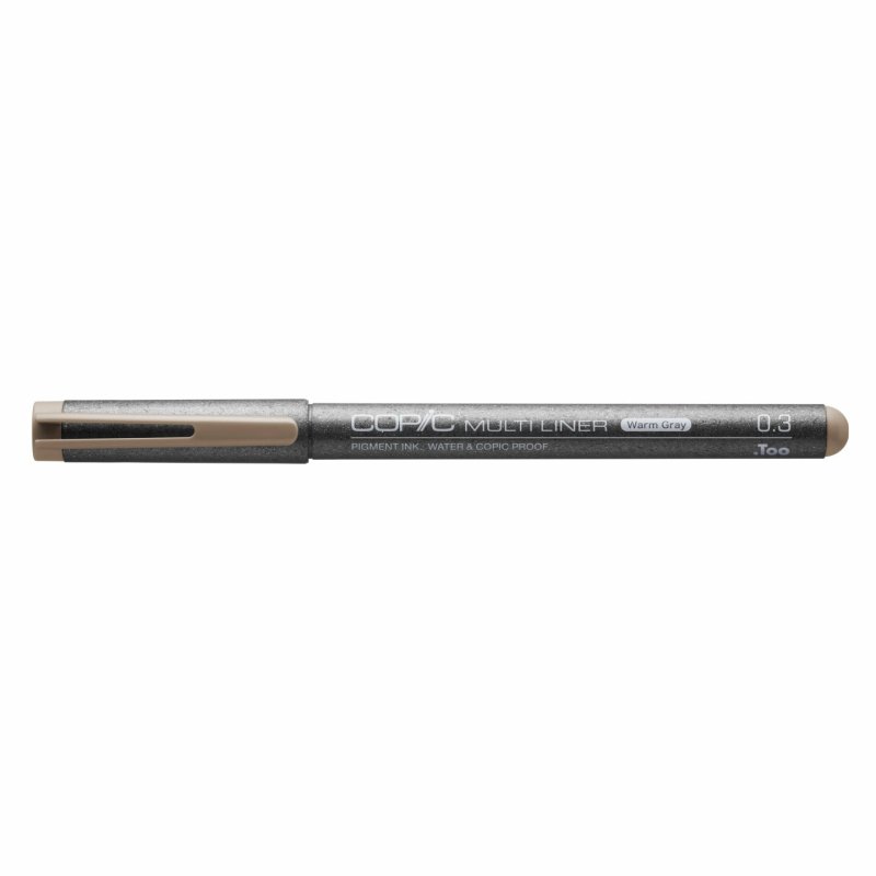 COPIC Feutre MULTILINER, 0,3 mm, warm grey