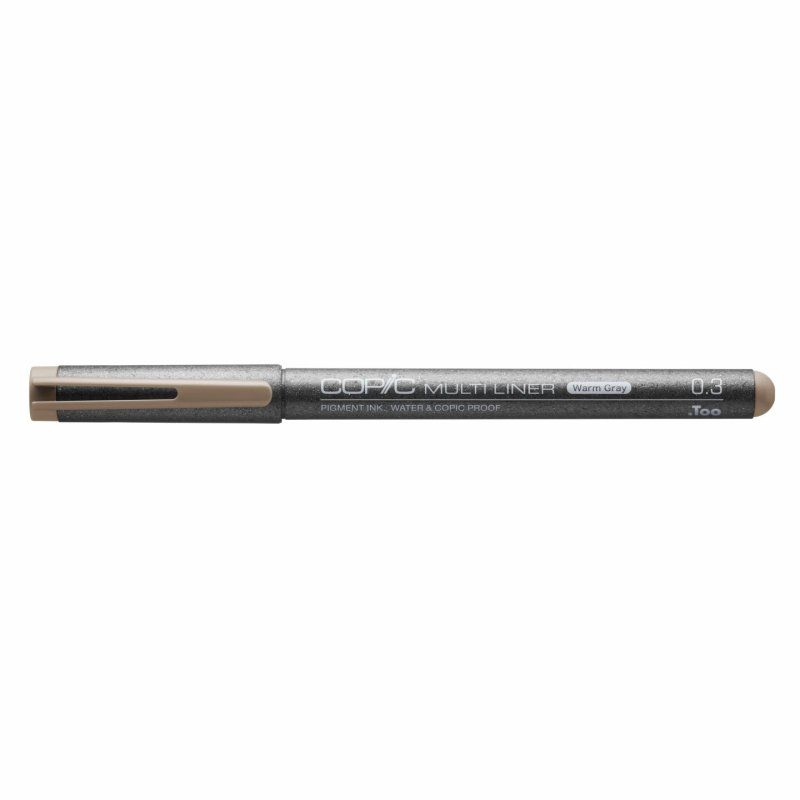 Copic Multiliner, Warm Gray, 0.3 mm