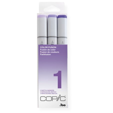 Copic Sketch Set "Color Fusion 1", 3 pcs