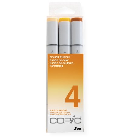 Copic Sketch Set "Color Fusion 4", 3 pcs