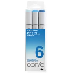Copic Sketch Set "Color Fusion 6", 3 pcs