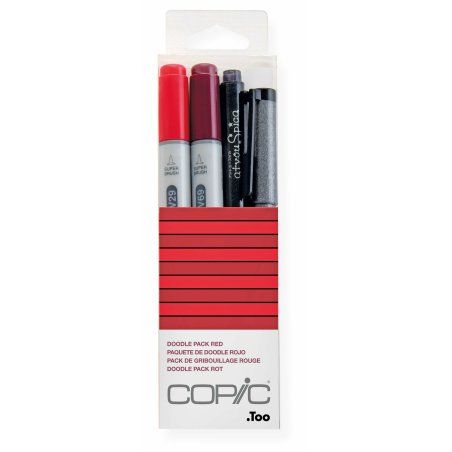 Copic Ciao "Doodle Pack Red", 4 pcs