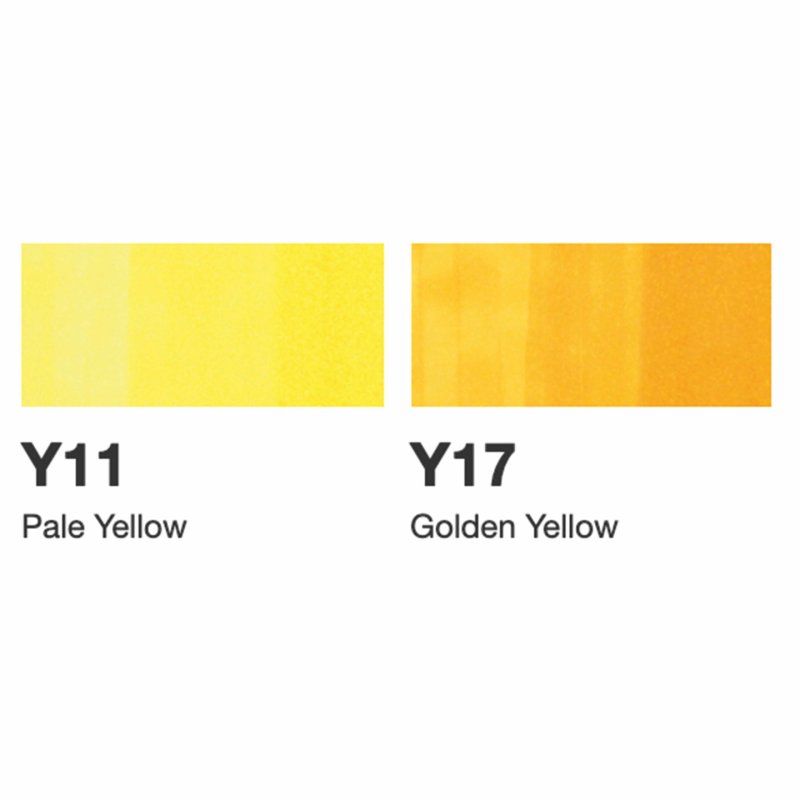 Copic Ciao "Doodle Pack Yellow", 4 pcs