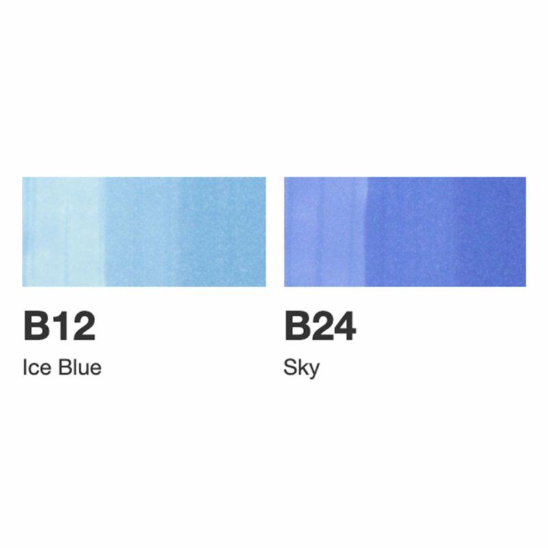 Copic Ciao "Doodle Pack Blue", 4 pcs