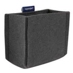 magnetoplan Pot à crayons magnetoTray, petit, gris