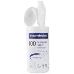 magnetoplan Lingettes nettoyantes pour tableau blanc, x100