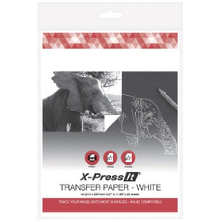 transotype Papier transfert X-Press It, A4, blanc
