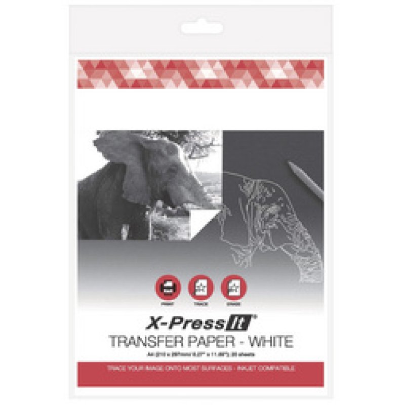 transotype Papier transfert X-Press It, rouleau, blanc