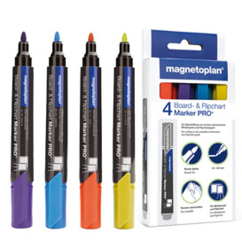 magnetoplan Marqueur pour tableau blanc & chevalet PRO 