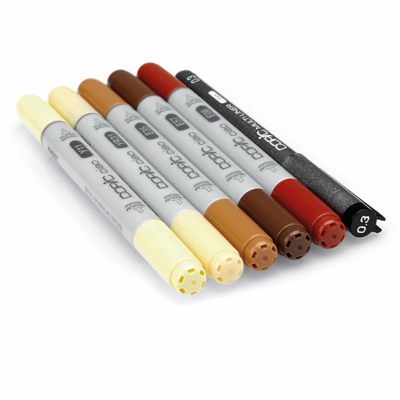 COPIC Marqueur ciao, kit de 5 1 "Hair Tones 1"