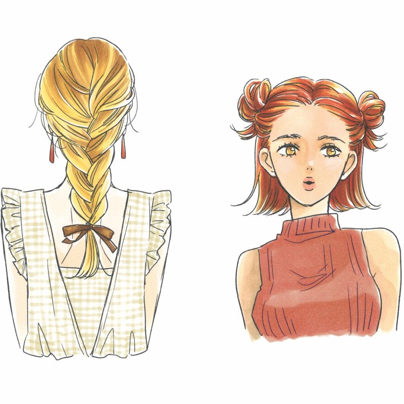 COPIC Marqueur ciao, kit de 5 1 "Hair Tones 1"