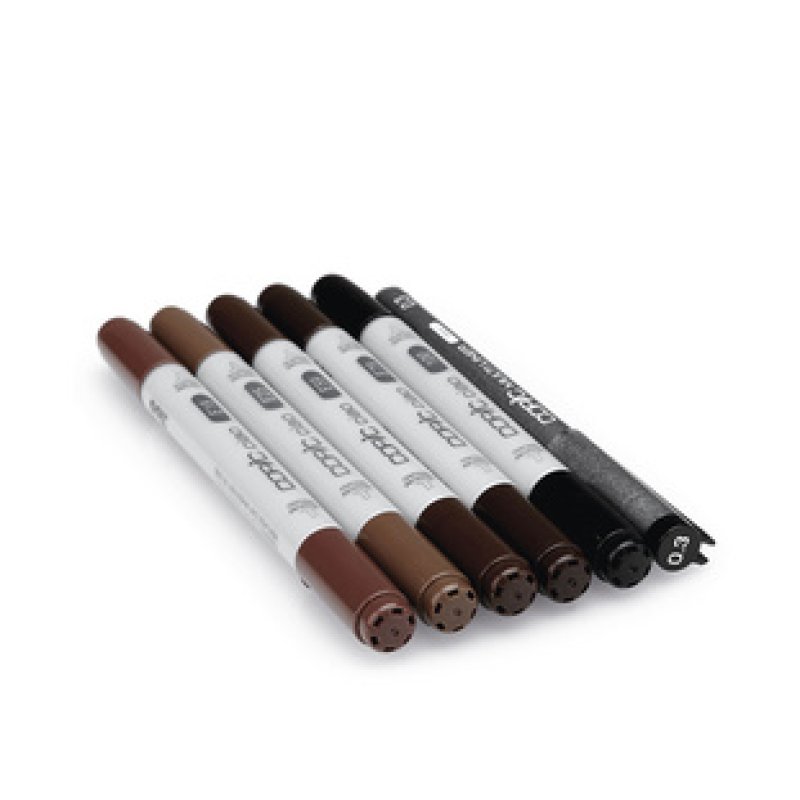 COPIC Marqueur ciao, kit de 5 1 "Hair tones 2"