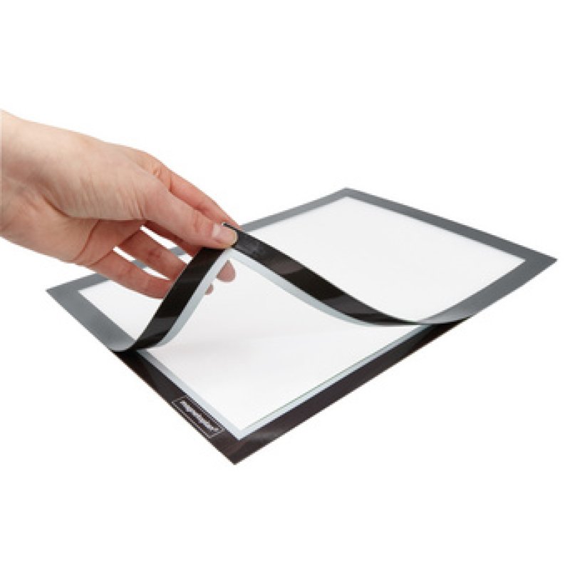 magnetoplan Cadre d'affichage magnetofix, A4, noir