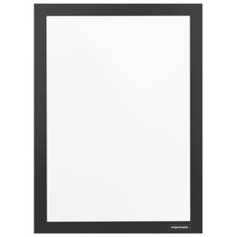 magnetoplan Cadre d'affichage magnetofix, A3, noir