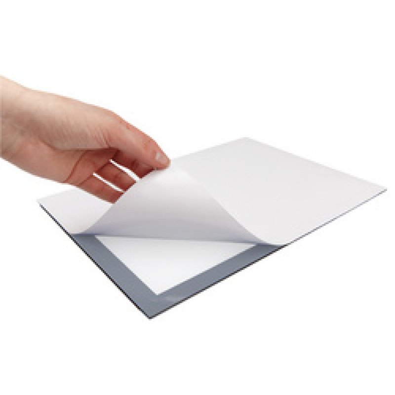 magnetoplan Cadre d'affichage magnetofix, A6, argent