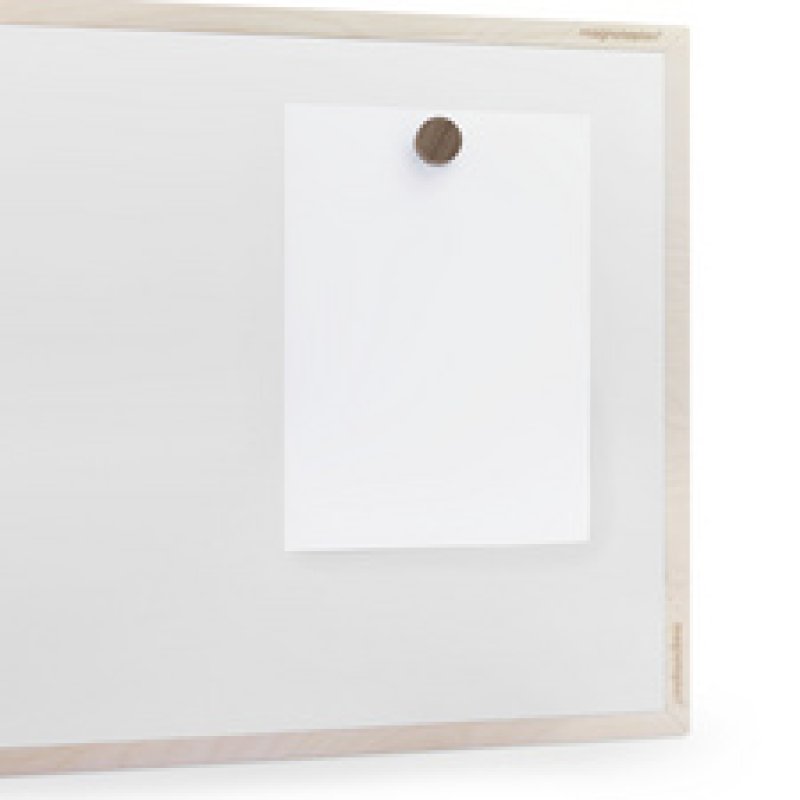 magnetoplan Aimant néodyme Wood Series Circle, bouleau