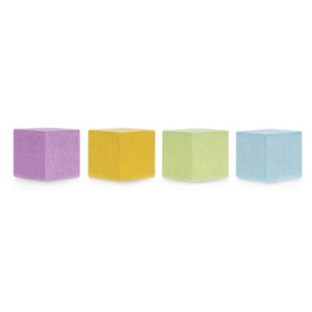 magnetoplan Aimant néodyme Wood Series Cube, coloré