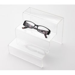 deflecto Présentoir 3 étages, 220x230x285 mm, transparent