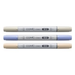 COPIC Marqueur ciao, set de 3 "Cozy Palette"