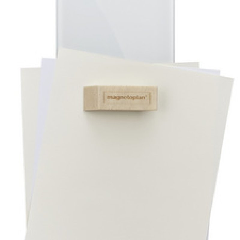 magnetoplan Aimant néodyme Wood Series Design, bouleau