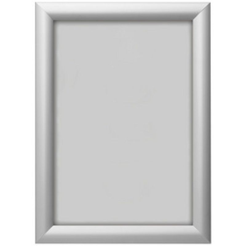 deflecto Cadre photo/affiche, A2, argent anodisé