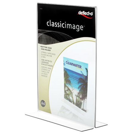 Deflecto 47801 poster stand