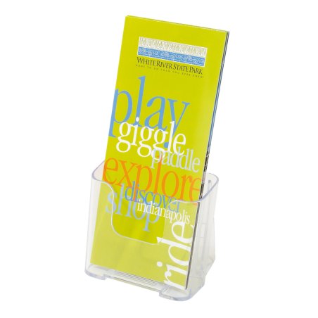 deflecto Porte-brochures, incliné, 1/3 A4 portrait