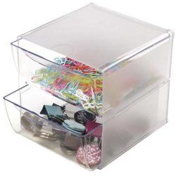 Deflecto 350101 module de classement de bureau Polystyrène Transparent