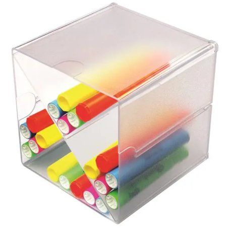 Deflecto 350201 desk drawer organizer Polystyrene Transparent