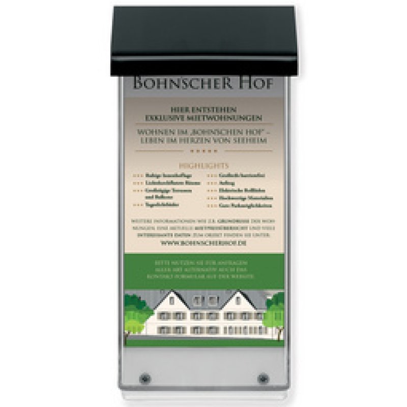 deflecto Boîte distributrice pour l'extérieur, A4 portrait