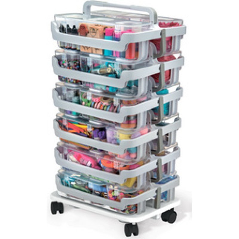 deflecto Système de rangement Caddy Organizer, blanc