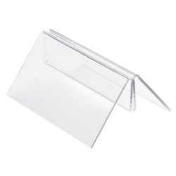 deflecto Support pour cartes et brochures, transparent