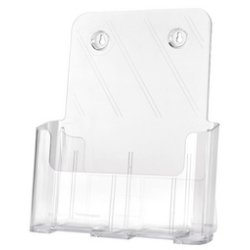 deflecto Porte-brochures, incliné, 1/3 A4 portrait