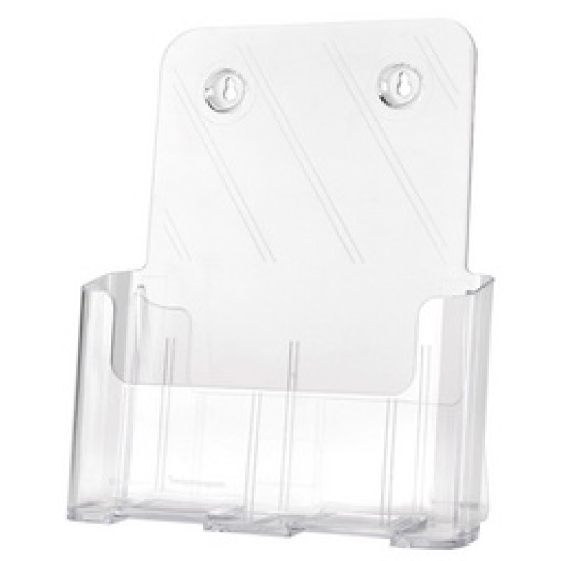 deflecto Porte-brochures, incliné, 1/3 A4 portrait