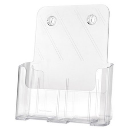 deflecto Porte-brochures, incliné, 1/3 A4 portrait