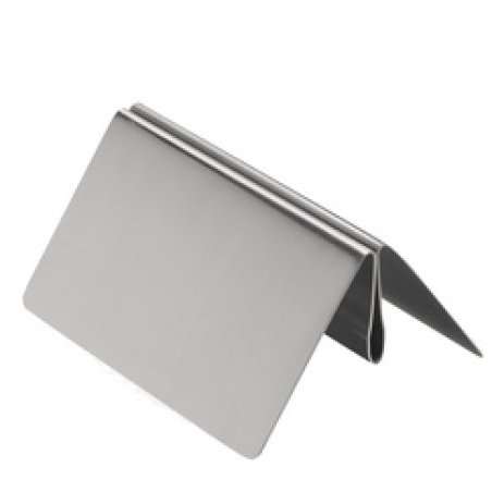 deflecto Présentoir de table, acier inoxydable