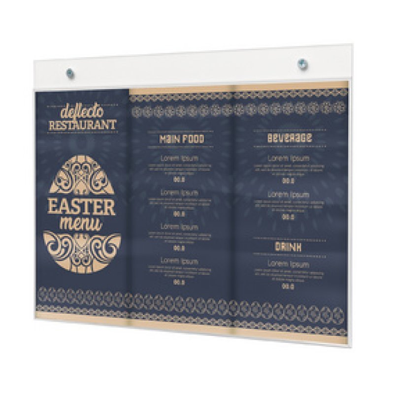 deflecto Présentoir d'information "Classic Image" A4 paysage