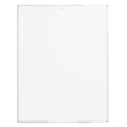 deflecto Présentoir d'information "Toploader", A4 portrait