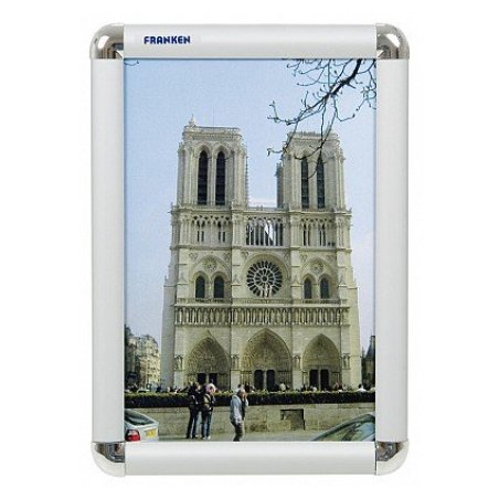 Franken BS0701 wall frame 240 x 327 mm Rectangle Stainless steel Aluminium