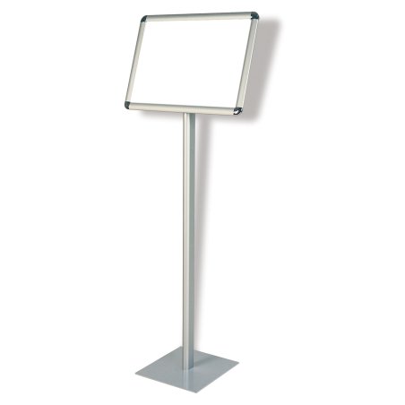 Franken BS0902 support de panneau et stand d'information A3 Aluminium Argent
