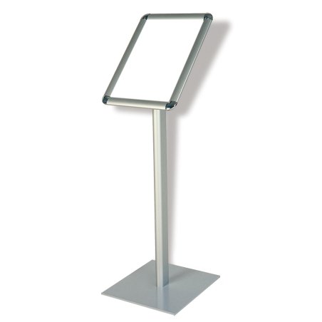 Franken BS0904 sign holder/information stand A4 Aluminium Silver