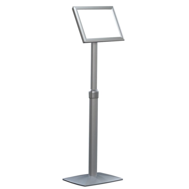 Franken BS0905 support de panneau et stand d'information A4 Aluminium Argent
