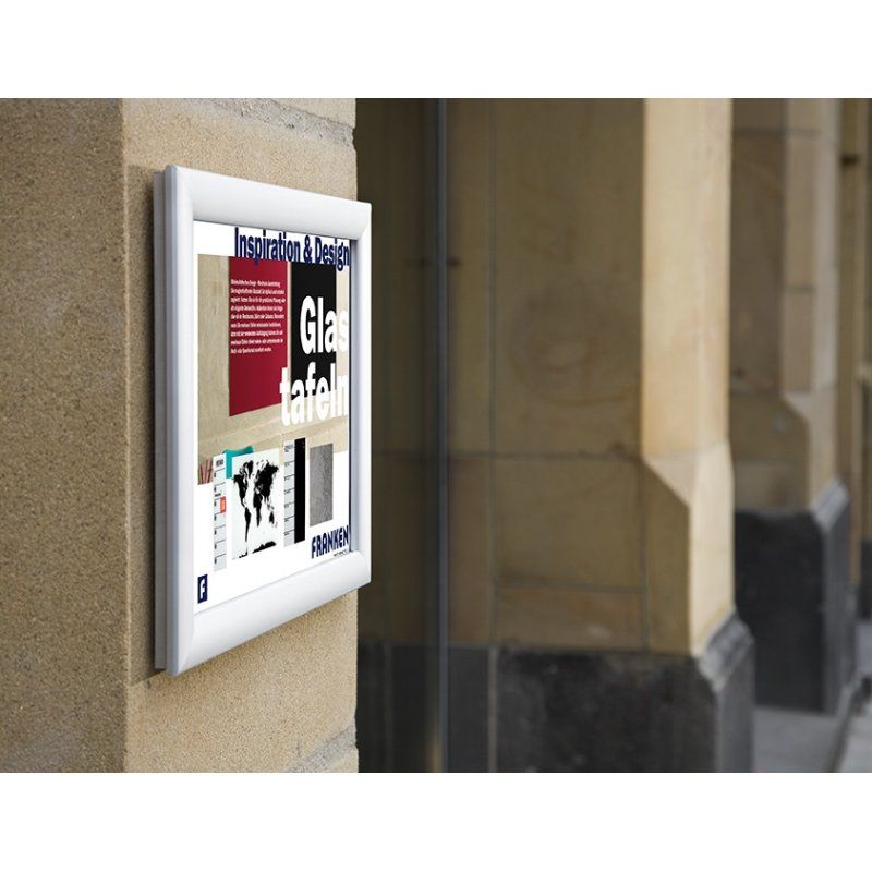 FRANKEN Cadre porte-affiches "Outdoor", A4, cadre 25 mm