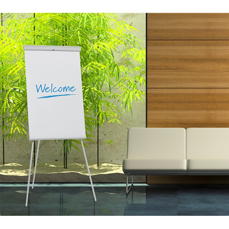 Franken EL-FC20 flip chart Freestanding 680 x 1050 mm Light grey