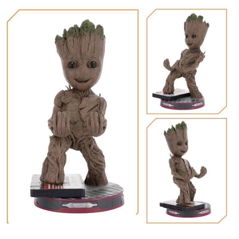 GROOT - Smiley - Support Manette & Portable - 20cm