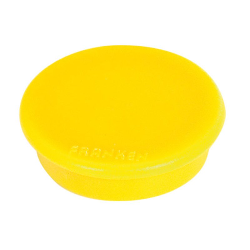 FRANKEN Aimant de fixation, force adhésive: 100 g, jaune