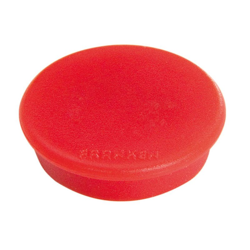 FRANKEN Aimant de fixation, force adhésive: 800 g, rouge